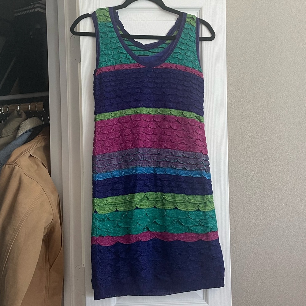 Missoni Multi Color Mermaid Knit Dress